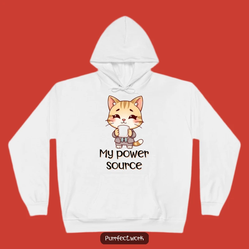 Funny Boss Cat Hoodie: Cozy Feline Executive Sweatshirt, Ideal Funny Gift!