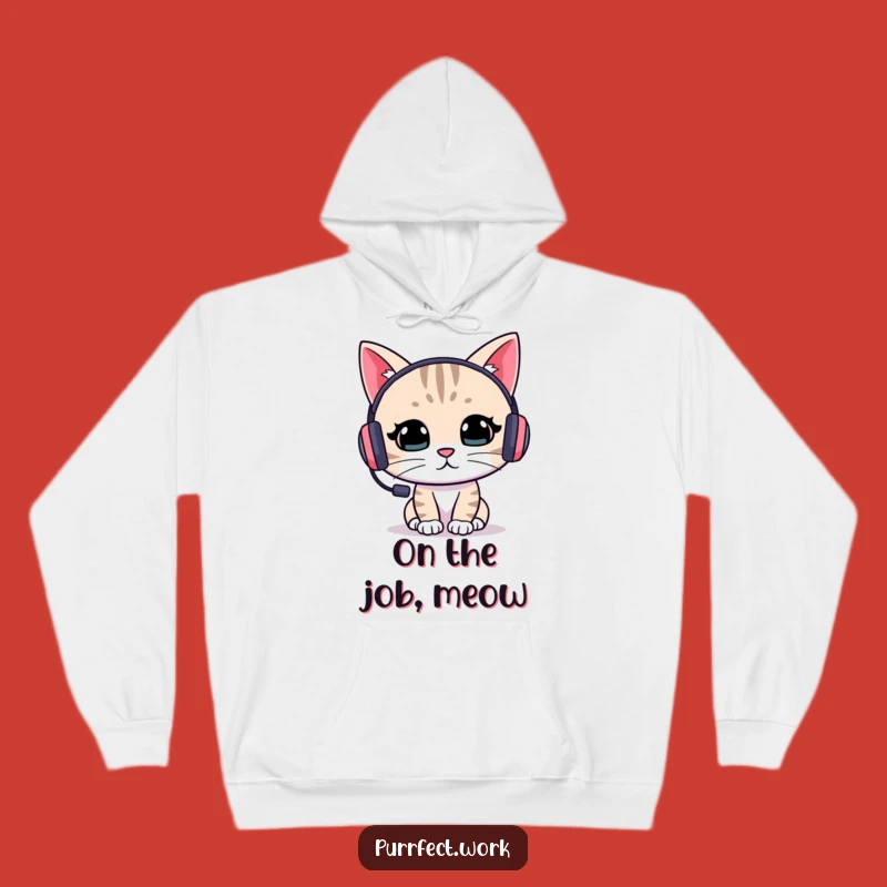 Funny Cat Gamer Hoodie: Cozy Up & Conquer - The Ultimate Funny Gift for Gamers!