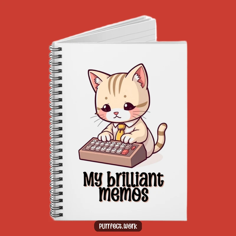 Funny Cat Notebook: Dapper Typist's Journal, Hilarious Feline Gift