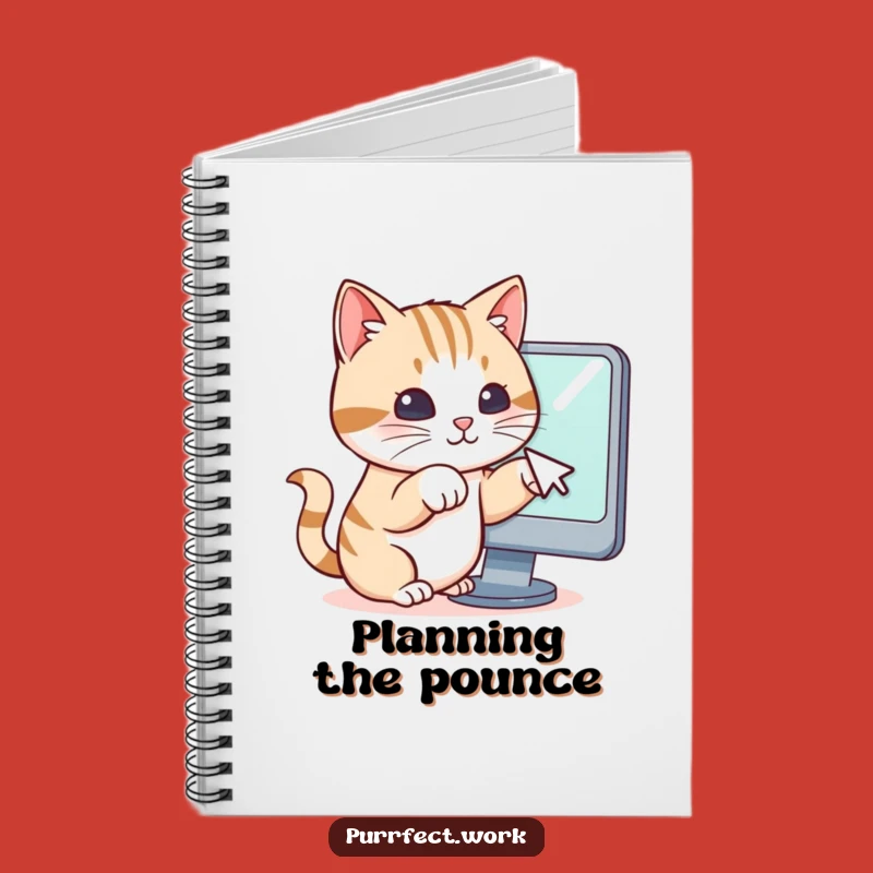 Funny Cat Paws Cursor Notebook: Capture Ideas with Hilarious Tech-Savvy Felines