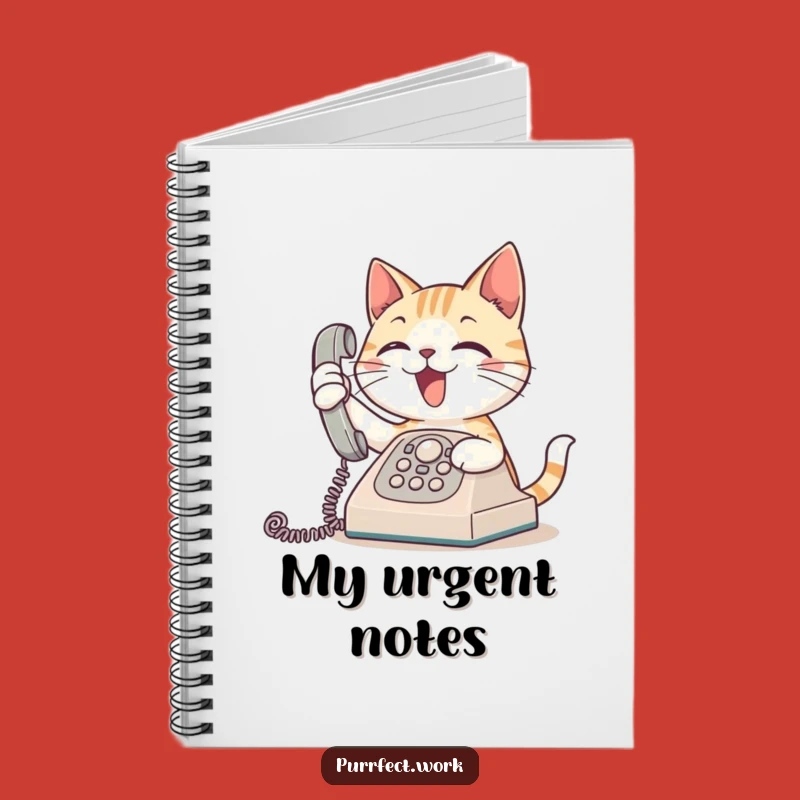 Funny Chatty Cat Notebook: Journal Your Conversations with Feline Enthusiasm