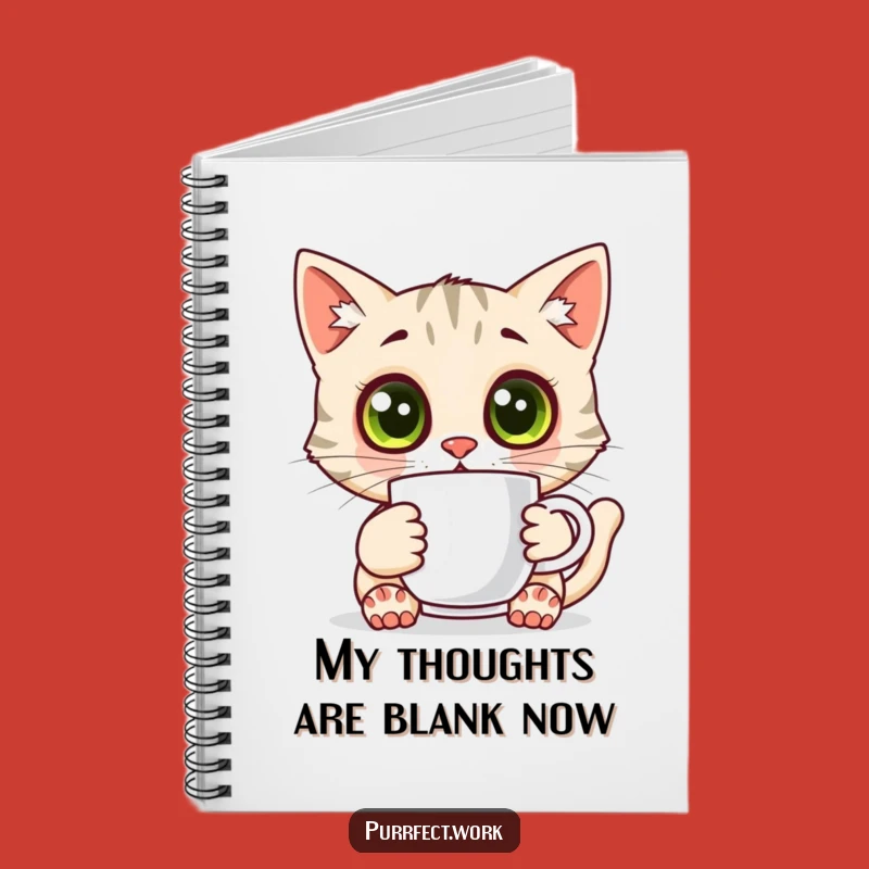 Funny Surprised Cat Notebook: Hilarious Journal for Expressive Notes and Ideas